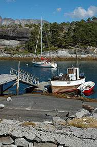 Tannøya - Navarsvågen. Studie. Foto: Bent Svinnung