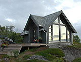 Den Hellige Dorotheas Kapell, Tranøy, Hamarøy - Eksteriørbilde Foto: Bent Svinnung